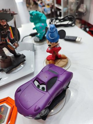 Lote Disney Infinity Wii Juego + Portal + Figuras