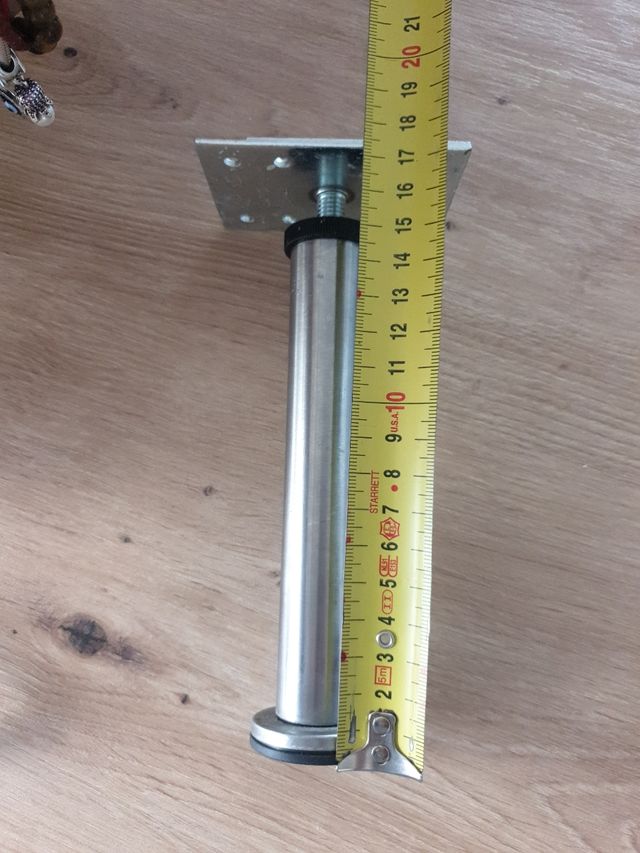 Patas Mueble Regulables Metal