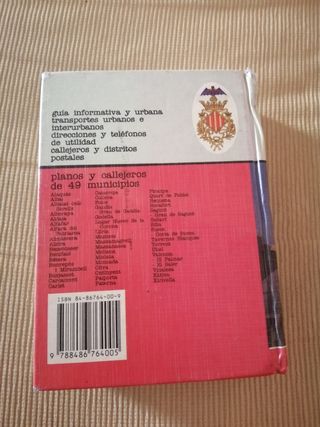 Guía urbana de Valencia y 49 municipios