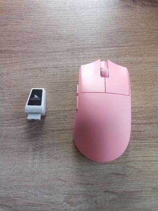 Ratón inalámbrico Darmoshark rosa