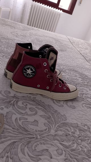 Zapatillas Converse Rojo Granate 