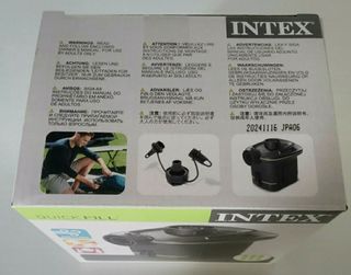 Pompa elettrica prt gonfiabili Intex Quick Fill
