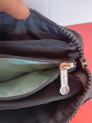 Cartera Monedero Kipling Negra Original