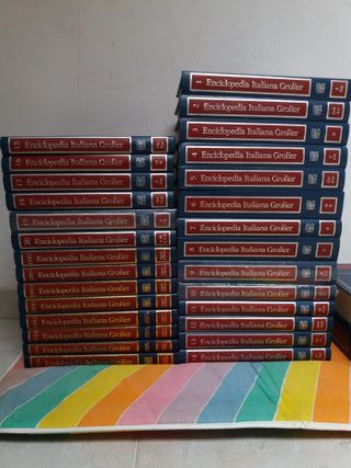 enciclopedia italiana grolier 30 volumi - €11