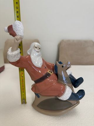 Papá Noel en balancín Nao Lladró