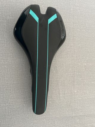 Sillín Selle Royal Bianchi Negro/Turquesa