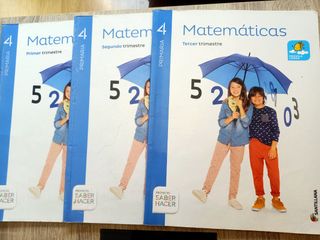 Libros 4 primaria. Santillana