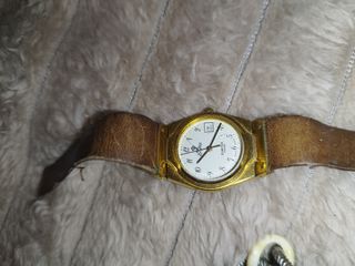 Orologio da tasca Invar con catena rossa