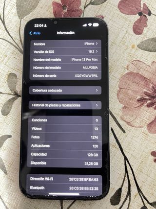 iPhone 13 Pro Max Azul Negociable 