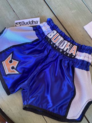 Short BUDDHA con etiqueta