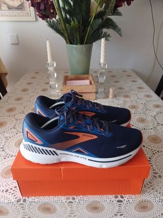 Zapatillas Brooks Adrenaline GTS 23 Azul/Naranja