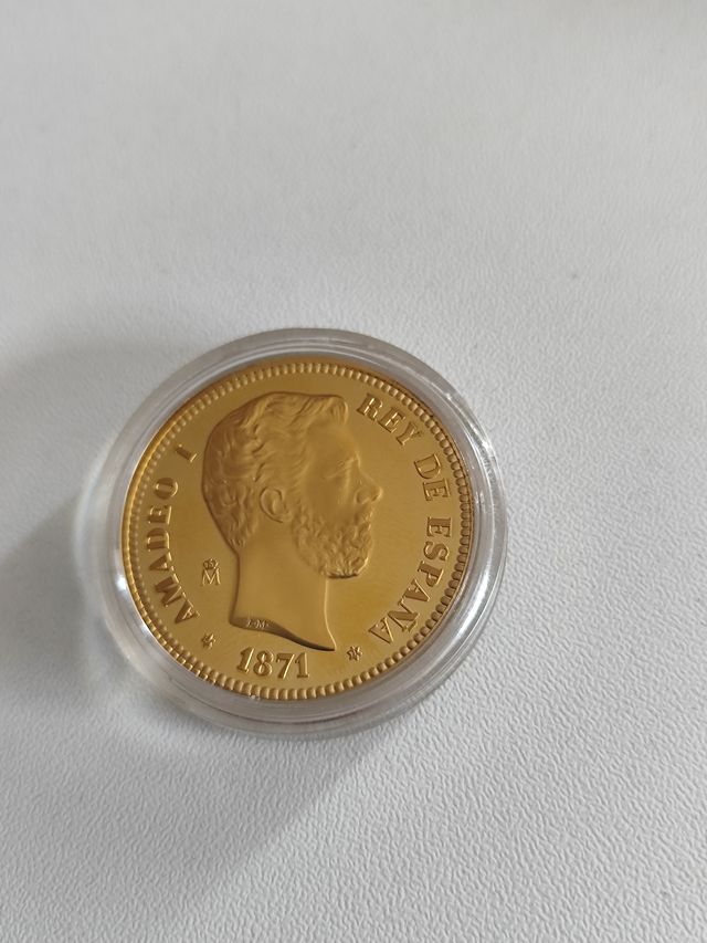 Moneda Amadeo I Rey de España 1871