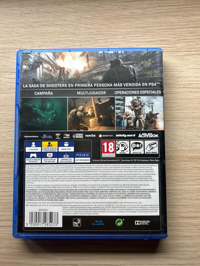 Call of Duty: Modern Warfare PS4