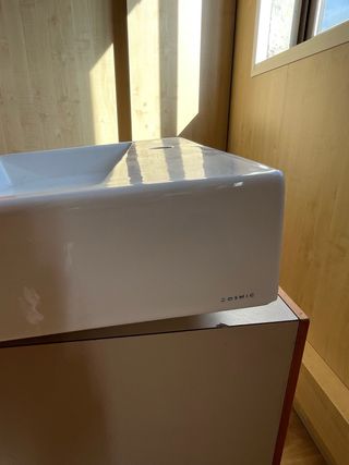 Lavabo de baño blanco