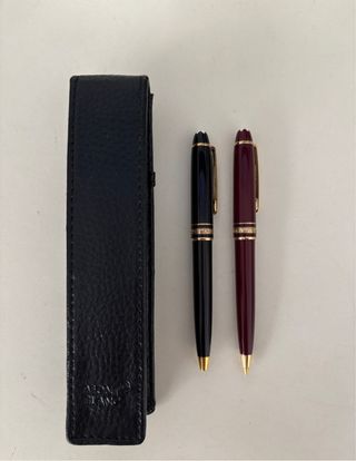 Bolígrafo Montblanc + Portaminas Montblanc + Funda
