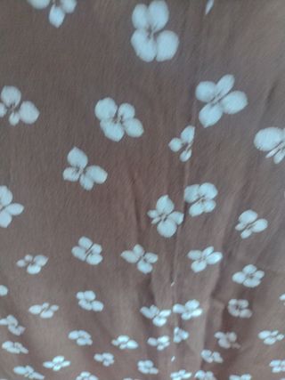 Vestido mbyM floral azul talla S