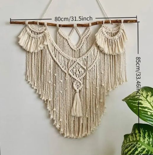 Tapiz Macramé 80x85cm