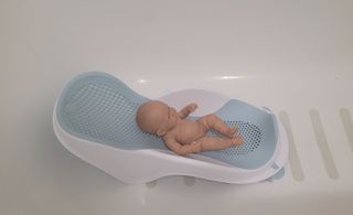 Reductor bañera bebé azul