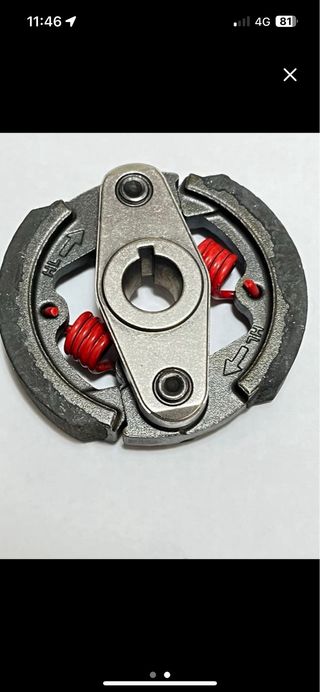 Embrague 2 zapatas minimoto gasolina
