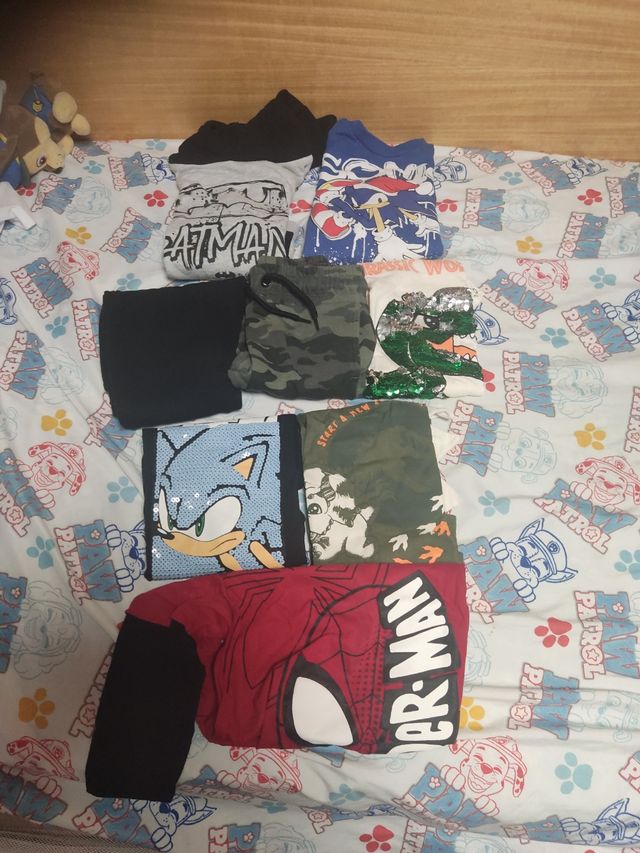 Lote Ropa Niños 2-3 Años Manga Larga