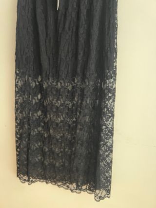 Falda larga encaje Vila mujer talla38