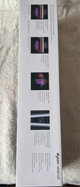 Dyson Airstrait argento e ferro ramato