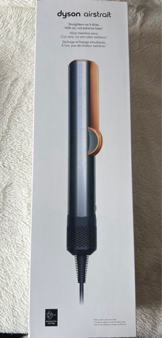 Dyson Airstrait argento e ferro ramato