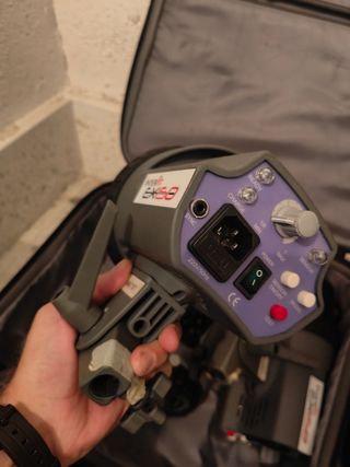 Equipo flash de estudio