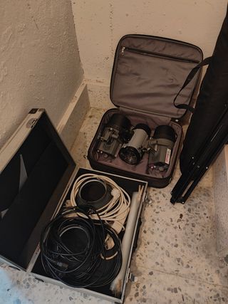 Equipo flash de estudio