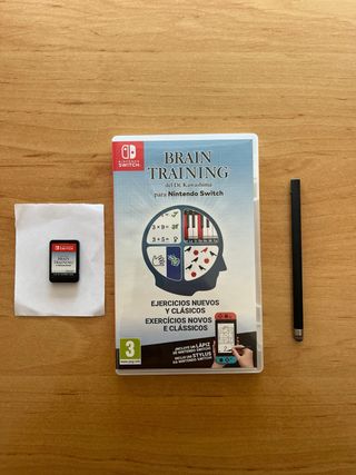 🇪🇸 Brain Training - Nintendo Switch + Lápiz