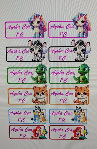 Pegatinas personalizadas 