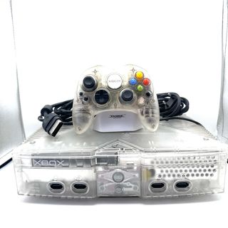 Xbox Classic Crystal Con controller( Legge tutto)
