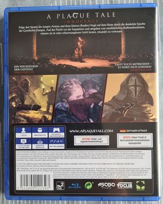 Juego PS4 A Plague Tale. Innocence