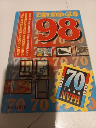 Catálogo Sellos NVPH Holanda 1998