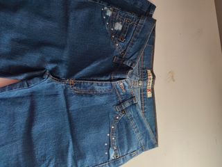 Pantalón Vaquero Colombiano Azul