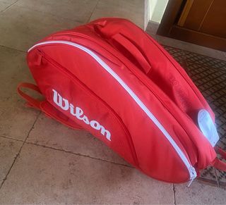 Paletero Padel Wilson Rojo