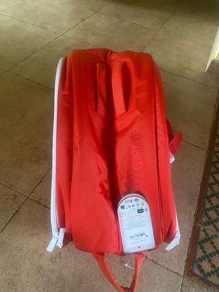 Paletero Padel Wilson Rojo