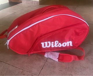 Paletero Padel Wilson Rojo