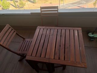 Mesa y Sillas Exterior Ikea Applaro