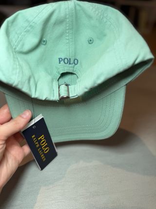 Gorra Polo Ralph Lauren Turquesa