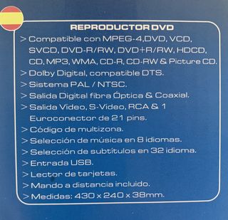 Reproductor DVD Stylus