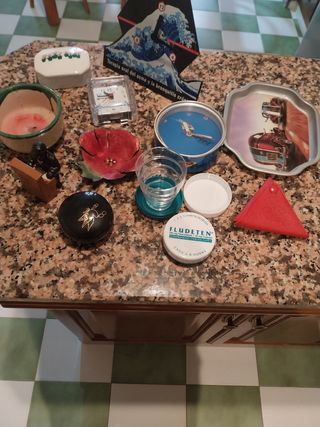 Decorazione di lotti vintage, oggetti antichi