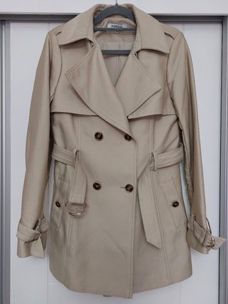 Gabardina Morgan mujer Beige Talla XS/34
