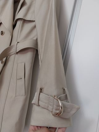 Gabardina Morgan mujer Beige Talla XS/34