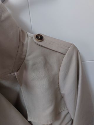 Gabardina Morgan mujer Beige Talla XS/34