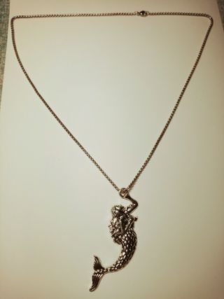 Collar Sirena Plata