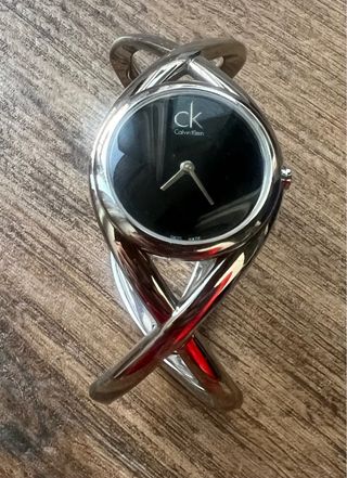 Reloj Calvin Klein Brazalete Negro/Plata