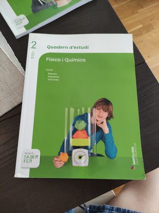 QUADERN D'ESTUDI FISICA I QUIMICA 2 ESO SABER FER
