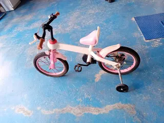 Bicicleta infantil niña rosa