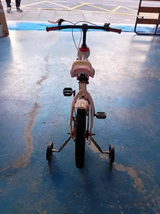Bicicleta infantil niña rosa